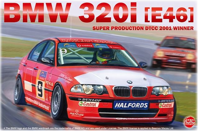 1/24 BMW 320i (E46) Super Production, Dutch Touring Car Championship (DTCC) 2001 Winner Tom Coronel
