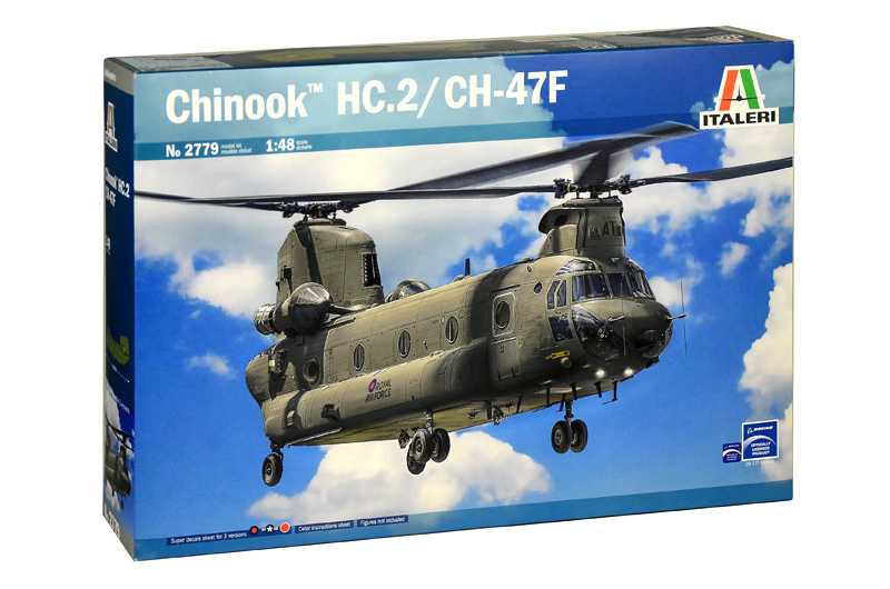Fotografie Model Kit vrtulník 2779 - CHINOOK HC.2 CH-47F (1:48)