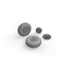 1/48 P-51D wheels block tread 2 (EDUARD)