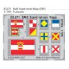 53271 SMS Szent István flags STEEL 1 350 Trumpeter