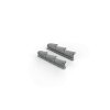 1/48 Spitfire Mk.V three-stacks exhausts rounded (EDUARD)