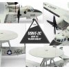 Model Kit letadlo 12623 - USN E-2C VAW-113 "BLACK EAGLES" (1:144)