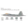 Model Kit letadlo 2822 - Lockheed Martin F-22A Raptor (1:48)