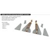 648446 Tempest Mk.V undercarriage legs bronze 1 48 Eduard