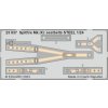 1/24 Spitfire Mk.IXc seatbelts STEEL (AIRFIX)