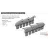 632189 Hurricane Mk.II exhaust fishtail PRINT 1 32 Revell