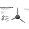 672314 Bf 109F propeller late PRINT 1 72 Eduard