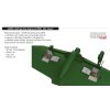 648884 A6M3 gun bays long barrel PRINT 1 48 Eduard