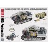 RM 5100 2 TIGER I MID.Production STANDARD CUT AWAY PARTS 2 IN 1 WITH FULL INTERIOR&WORKABLE TRAC