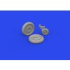 1/72 Bf 109G-5/G-6 wheels PRINT (EDUARD)
