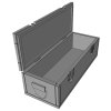 1/16 2cm Empty Ammo Boxes