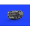 1/48 P-38J right engine PRINT (TAMIYA)