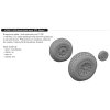 672369 P 51D wheels block tread 1 72 Eduard