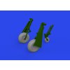 1/72 P-51D wheels block tread 2 (EDUARD)