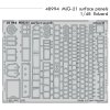48994 MiG 21 surface panels Eduard