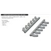 648470 Spitfire Mk.XIV exhaust stacks 1 48 Airfix