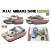 RM5120 2 M1A1 ABRAMS TANK Ukraine Update Version with Workable Tracks