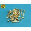 1/16 Turned imitation of Hexagonal bolts 1,6 x  6,0 mm x 25 pcs.