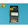 1/16 Turned imitation of Hexagonal bolts 1,6 x  6,0 mm x 25 pcs.