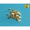 1/16 Turned imitation of Hexagonal bolts 0,85 x 1,30 mm x 30 pcs.