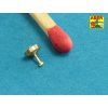 1/16 Turned imitation of Hexagonal bolts 0,85 x 1,30 mm x 30 pcs.