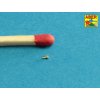 1/16 Turned imitation of Hexagonal bolts 0,85 x 1,30 mm x 30 pcs.