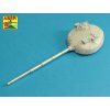 1/35 125mm 2A46M-2 Barrel for Russian Tank  T-72B1;T-90; T-80B; T-80BV; T-80BVD