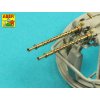 1/35 Two barrels to Browning ANM2 with flash hiders