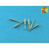 1/35 Set of barrels for US M16A1 or M231 5,56mm gun barrels x 6 pcs.