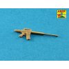 1/35 Set of barrels for US M16A1 or M231 5,56mm gun barrels x 6 pcs.