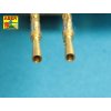 1/35 Set of 2 barrels for Russian 14,5 mm machine guns KPVT used on ZPU-2 or ZPU-4