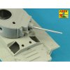 1/35 Early barrel for Valentine Mk.II to VII or Matilda Mk.III/IV with Besa MG barrel