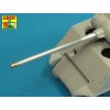 1/35 U.S 90 mm M3 barrel  with thread protector for tank destroyer M36B1