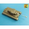 1/35 U.S 90 mm M3 barrel  with muzzle brake for T26E3 , Pershing