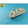 1/35 German 8,8cm Two part Pak 43/3 L/71 barrel for Jagdpanther Ausf G1 late & G2 (Takom)