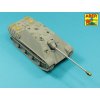 1/35 German 8,8cm One part Pak 43/3 L/71 barrel for Jagdpanther Ausf G1 early (Takom)