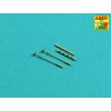 1/32 Set of 2  barrels for British Browning .303 aircraft machine guns with  flash hiders