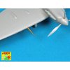 1/72 B wing(1 variant) armament for Spitfire Mk.I to V