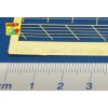 1/150 Ships railing -five horizontal bars