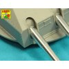 1/200 Main Armament for German battleship Scharnhorst: 280mm x 9; 150mm x 12; 105mm x 14