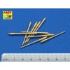 1/350 Set of 9 pcs 406 mm barrels Missouri