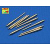 1/350 Set of 9 pcs 406 mm long barrels North Carolina
