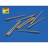 1/350 Set of 9 pcs 406 mm short barrels for North Carolina