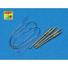 1/350 4 pcs 130mm barrels for AK-130