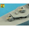 1/400 Set of barrels for Polish Destroyer Blyskawica; 102mm x 8; 40mm x 4; 20mm x 4