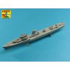 1/400 Set of barrels for Polish Destroyer Blyskawica; 102mm x 8; 40mm x 4; 20mm x 4