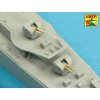 1/400 Set of barrels for Polish Destroyer Blyskawica; 102mm x 8; 40mm x 4; 20mm x 4
