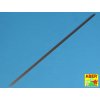 Steel  round rods O 0,5mm length 250mm x12 pcs.