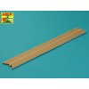 wr4 278 wood round rods 4mm length 250mm x 8 pcs