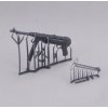 1/16 MP40 - 1 pcs. 'open stock'  3D printed